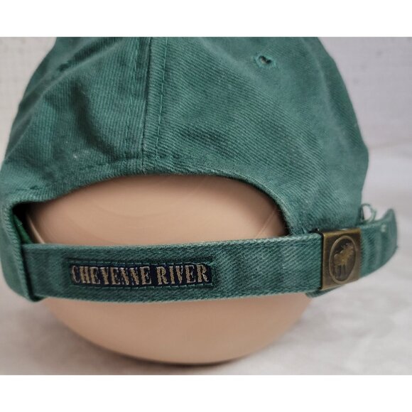 Cheyenne River Big Cedar Lodge Baseball Trucker Hat Cap embroidered rustic adj. - Picture 4 of 8